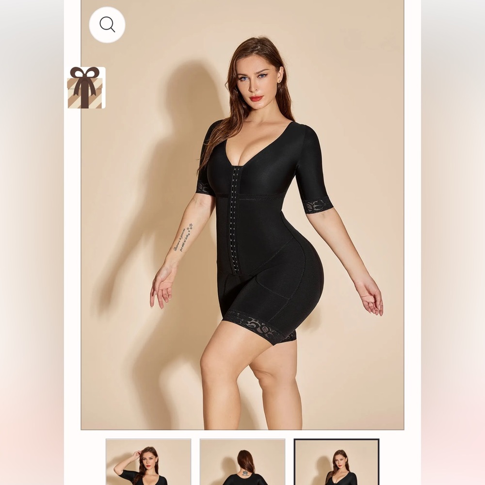 Two Post-operative Fajas Colombianas Long Sleeves Shapewear